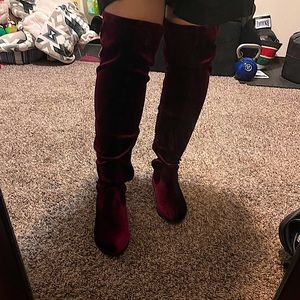Thigh high boots